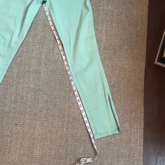 Blank NYC mint green skinny jeans sz 27 - Picture 5 of 6